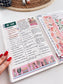 Kit 0260 - Hobonichi Cousin - Daily Kit - April - Pastel Egg Hunt