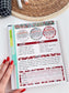 Kit 0213 Plum Paper A5– Dashboard - Provence - April
