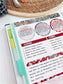 Kit 0213 Plum Paper A5– Dashboard - Provence - April