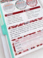 Kit 0213 Plum Paper A5– Dashboard - Provence - April