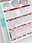 Kit 0256 - A5 - Plum Paper - Dashboard Kit - March - Froggy Luck
