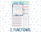 Kit 0198 - 7x9 Compact Vertical - Holiday Village - Weekly - December - Christmas