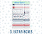 Kit 0198 - 7x9 Compact Vertical - Holiday Village - Weekly - December - Christmas
