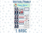 Kit 0198- 7x9 - Holiday Village - December - Christmas - Weekly Kit For Planners