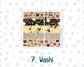 Kit 0200 Laurel Denise Mini Size – Weekly - Vertical Layout - Golden Hour - January- New Year