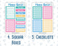 Kit 0201 Add Ons - Dream Big - January - Planner Stickers - Kit