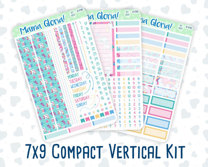 Kit 0201- 7x9 Compact Vertical - Dream Big - Weekly - January