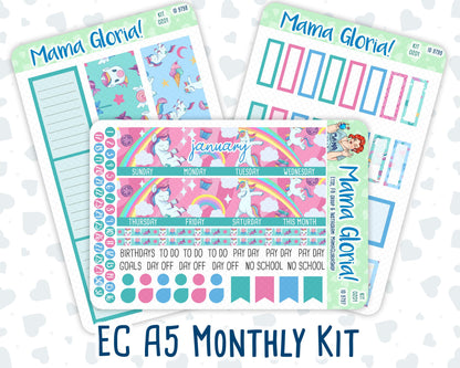 Kit 0201-A5 -Monthly - Dream Big - January - Kit