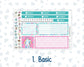 Kit 0201- 7x9 Plum Paper Vertical Priorities - Dream Big - January
