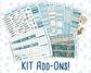 Kit 0202 Add Ons - Folky Forest - January - Planner Stickers - Kit