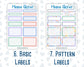 Kit 0203 Add Ons - Self-Care - January - Planner Stickers - Kit