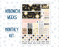 Kit 0200 Hobonichi Weeks – Monthly – Golden Hour - January - New Year