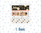 Kit 0200 Laurel Denise Mini Size – Monthly - Golden Hour- New Year - January