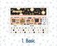 Kit 0200 Laurel Denise Standard Size – Monthly - Golden Hour - January - New Year