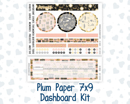 Kit 0200 Plum Paper 7x9 – Dashboard - Golden Hour - January - New Year