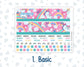 EC 8.5x11 Monthly - Kit 0201- Dream Big - January - For Erin Condren Planners