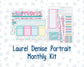 Kit 0201 Laurel Denise Portrait – Monthly - Dream Big - January