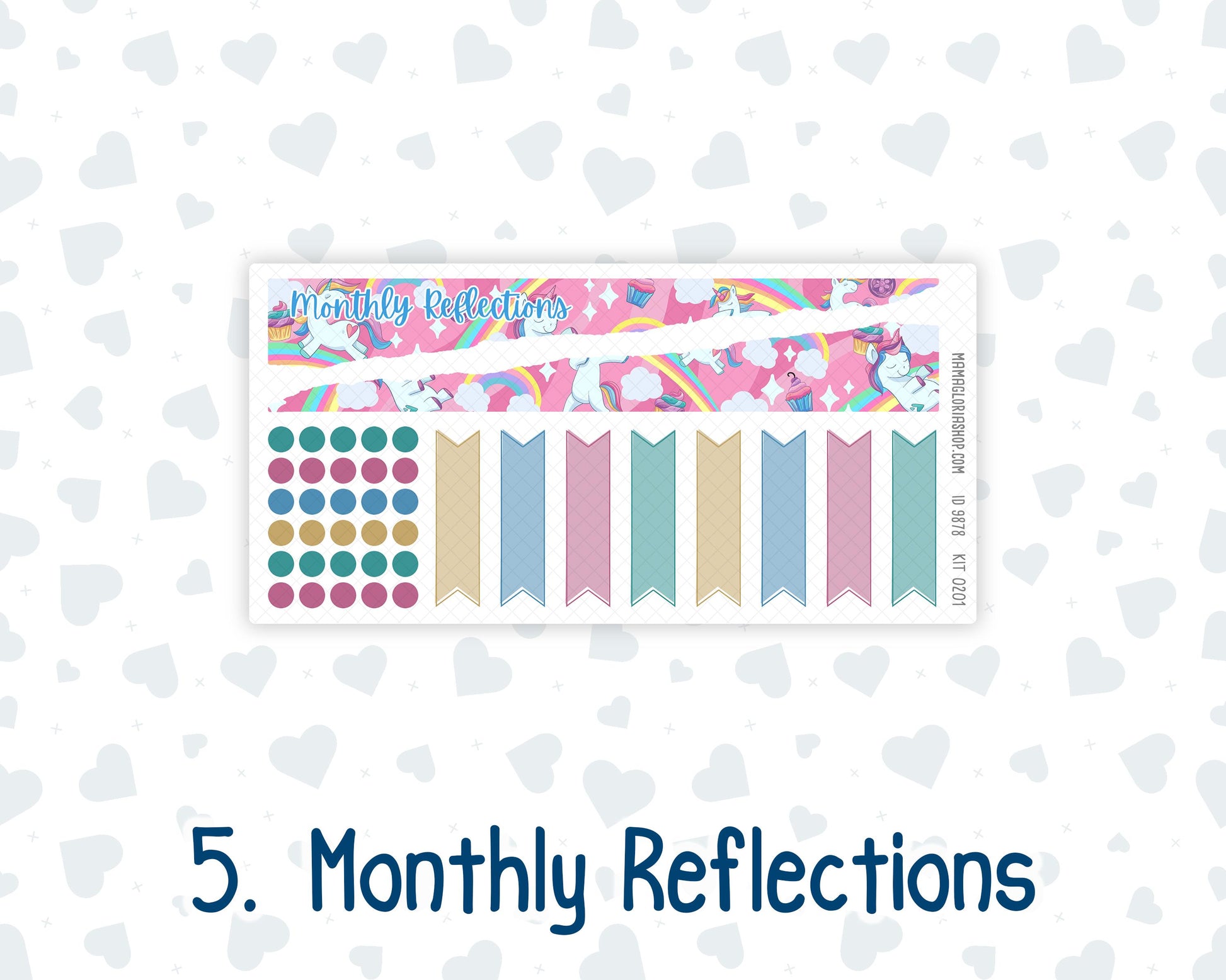 Kit 0201 Laurel Denise Standard Size – Monthly - Dream Big - January