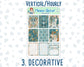 Kit 0202- 7x9 - Folky Forest - January - Weekly Kit For Planners