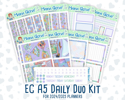 Kit 0203 - A5 Daily Duo - Self-Care - January -Planner