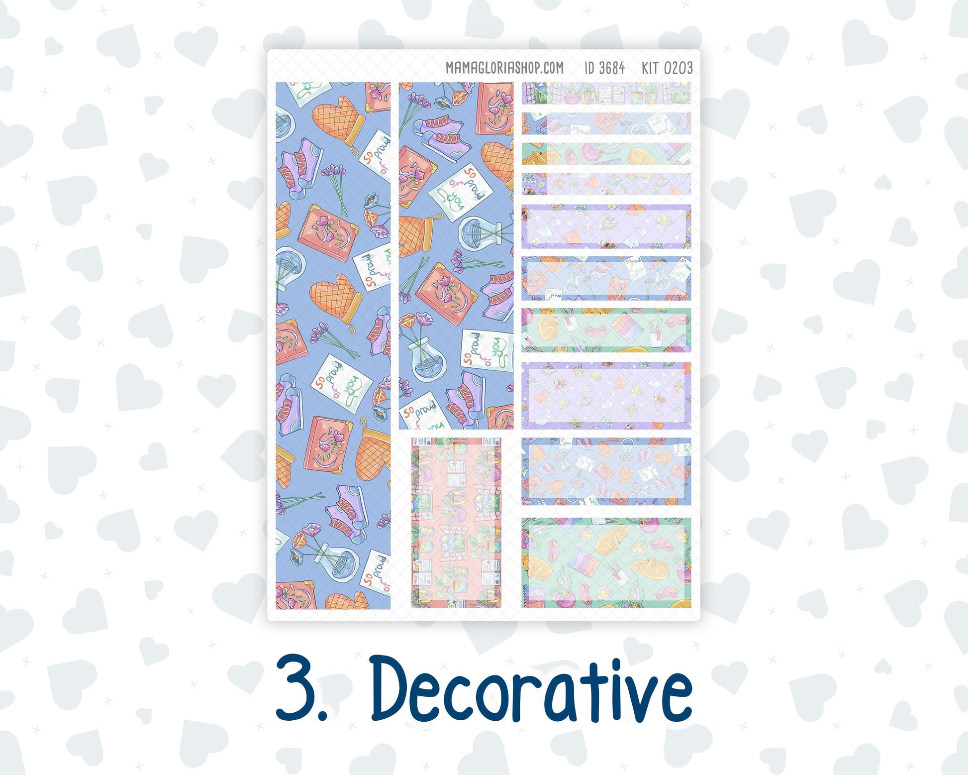 Kit 0203- 7x9 Plum Paper Vertical Priorities - Self-Care - January