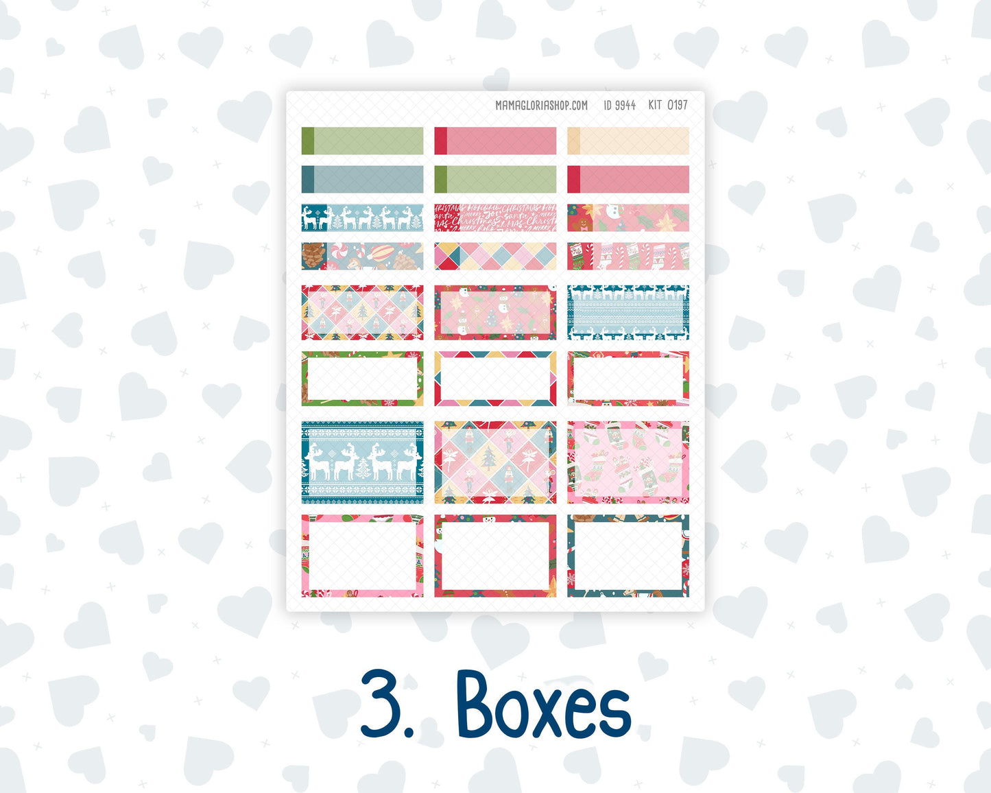 HP - Monthly - Kit 0197- Nutcracker Magic - December - Christmas - For Big Happy Planner