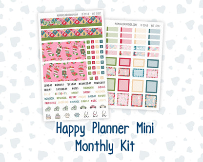 HP - Monthly - Kit 0197- Nutcracker Magic - December - Christmas - For Mini Happy Planner