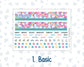 HP - Monthly - Kit 0201 - Dream Big - January - New Year - For Big Happy Planner