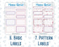 Kit 0204 Add Ons - Valentine's Garden- February - Planner Stickers - Kit