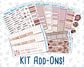 Kit 0207 Add Ons - Wild Love - February - Planner Stickers - Kit