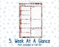 Kit 0207 A5 Plum Paper Daily - Wild Love - Planner -February