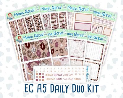 Kit 0207 - A5 Daily Duo - Wild Love - February -Planner