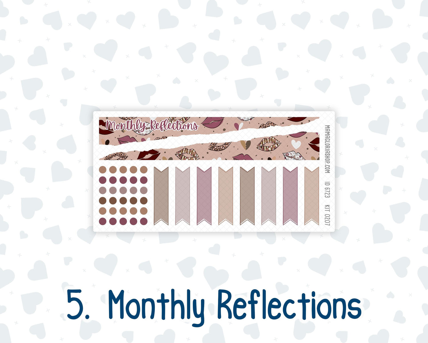 Kit 0207 Laurel Denise Mini Size – Monthly - Wild Love - February