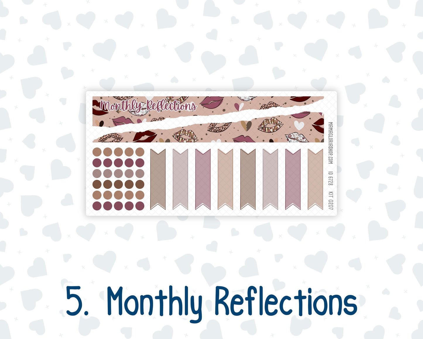 Kit 0207 Laurel Denise Standard Size – Monthly - Wild Love - February