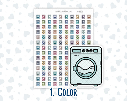 Washing Machine - Laundry Day - Doodle Icon Sticker