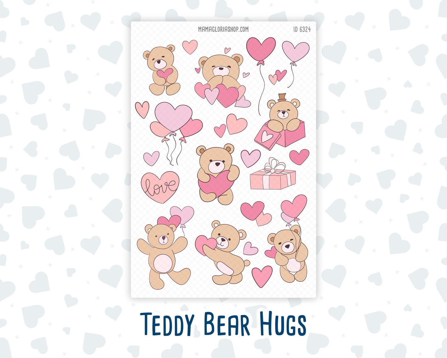 Valentines Exclusive Bundle - For Planners - Journals - February - Stickers