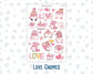 Valentines Exclusive Bundle - For Planners - Journals - February - Stickers