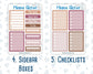 Kit 0207 Add Ons - Wild Love - February - Planner Stickers - Kit