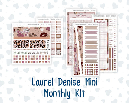 Kit 0207 Laurel Denise Mini Size – Monthly - Wild Love - February