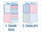 Kit 0206 Add Ons - Feathered Romance - February - Planner Stickers - Kit