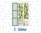 EC 8.5x11 Monthly - Kit 0208- Shamrock Lane - March- For Erin Condren Planners