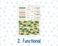 HP - Monthly - Kit 0208- Shamrock Lane - March- For Big Happy Planner