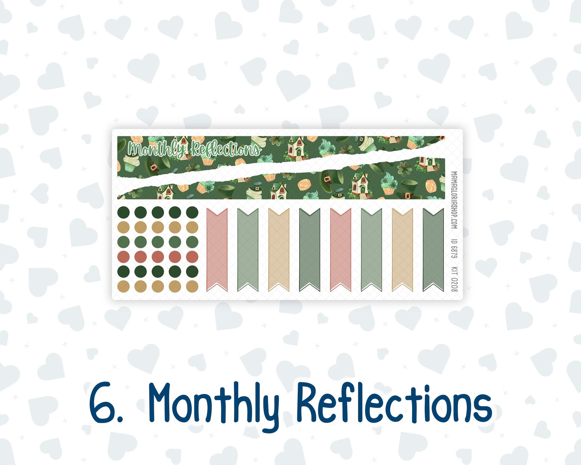 Kit 0208 Laurel Denise Portrait – Monthly - Shamrock Lane - March