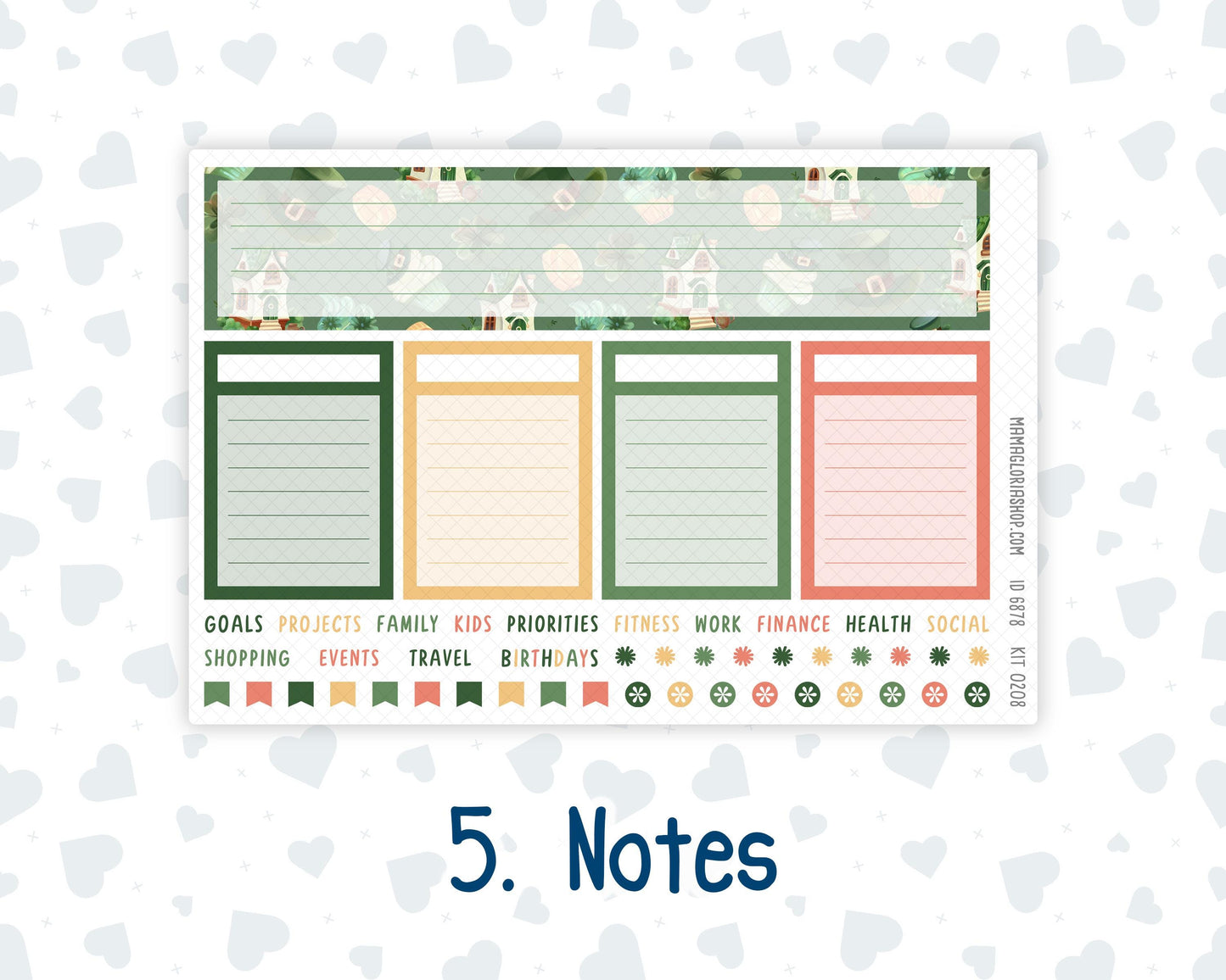 Kit 0208 Laurel Denise Portrait – Monthly - Shamrock Lane - March