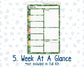 Kit 0208 A5 Plum Paper Daily - Shamrock Lane - Planner -March