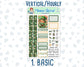 Kit 0208- 7x9 - Shamrock Lane- March- Weekly Kit For Planners