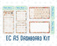 Kit 0209- A5 - Forest Friends - March - Notes Pages - Dashboard Kit - Productivity Page