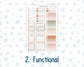 Kit 0209 Laurel Denise Standard Size – Weekly - Horizontal Layout - Forest Friends - March