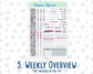 Kit 0210 - 7x9 Daily Duo - Paris Dream - March - Planner