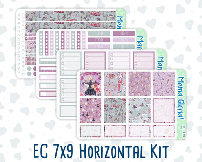 Kit 0210-7x9 - Paris Dream- Weekly Kit For EC Horizontal Planners - March